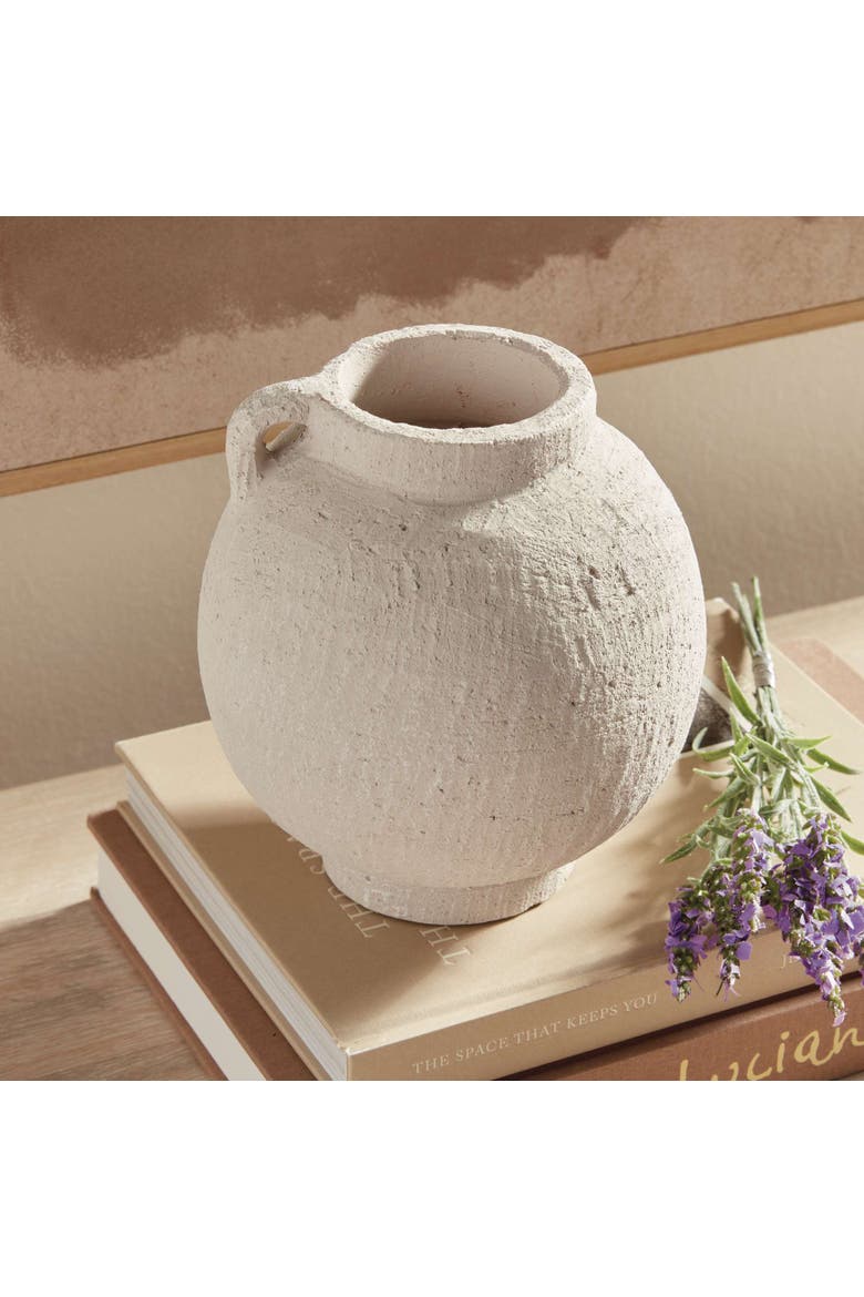 Gianna Vase, Alternate, color, White