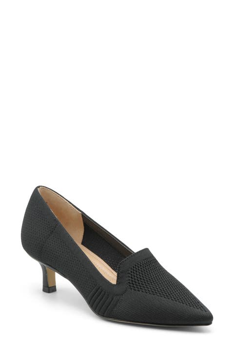 Skipper Flyknit Kitten Heel Pump (Women)