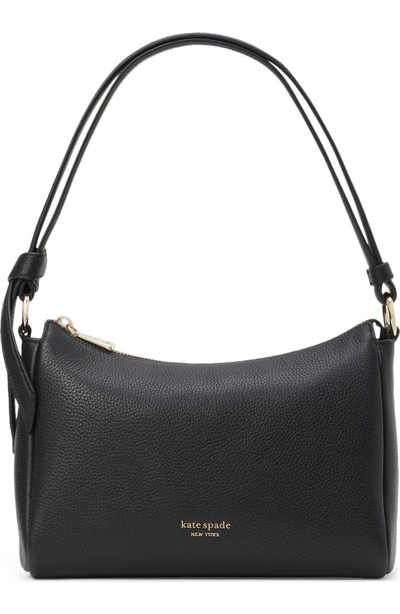 Kate Spade New York medium knott pebble leather shoulder bag, Main, color,