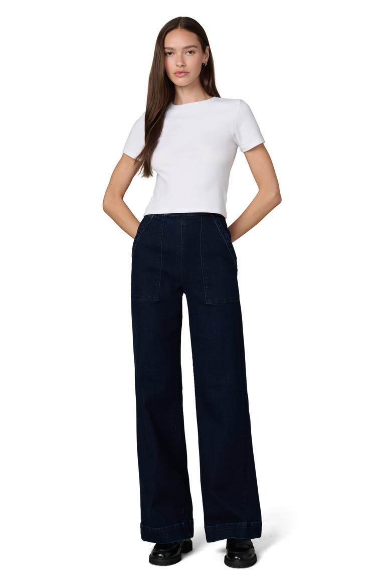 The Side Zip Wide Leg Jeans, Alternate, color, DONT WORRY