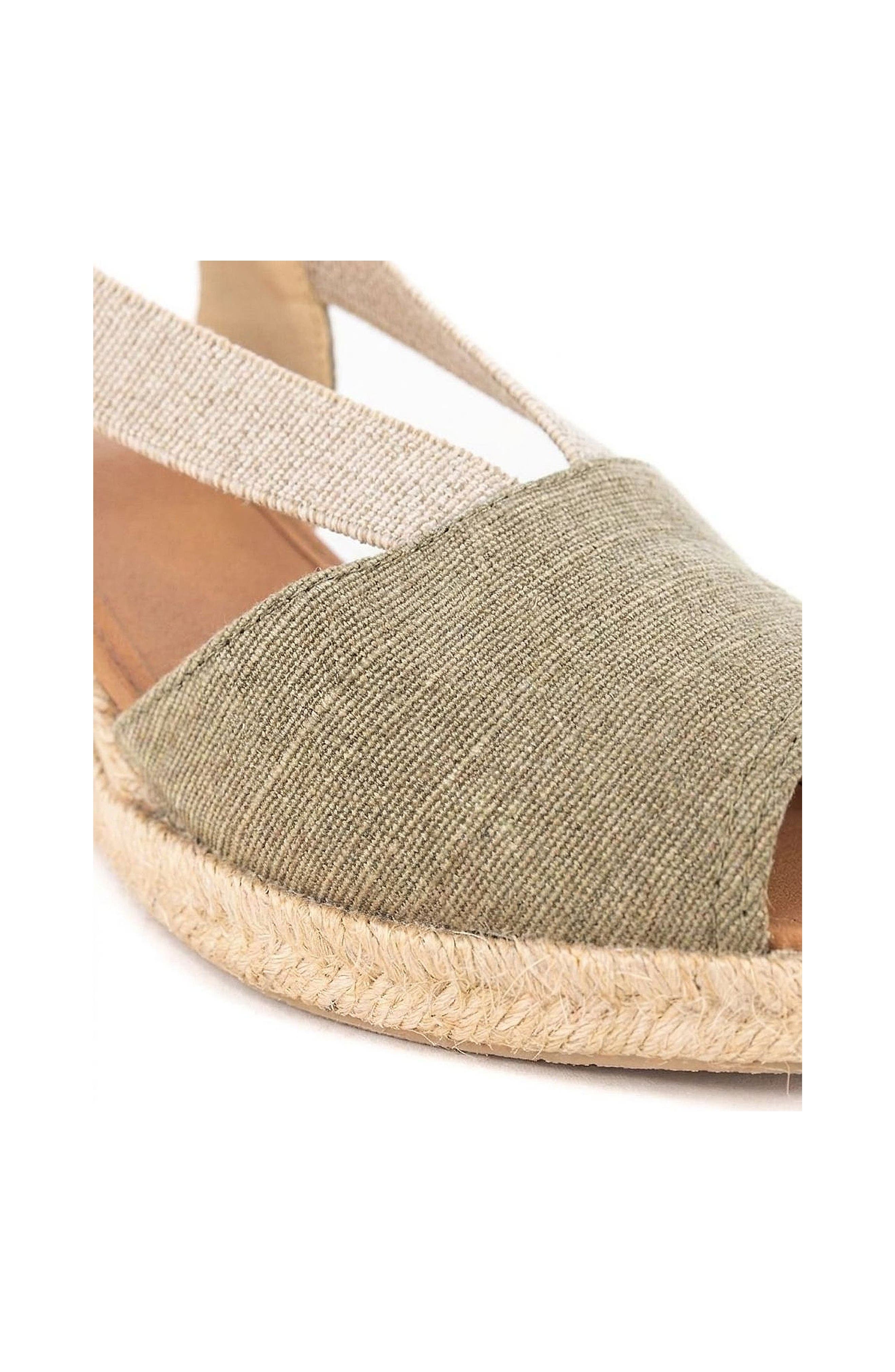 Celia Heeled Sandal, Alternate, color, Olive