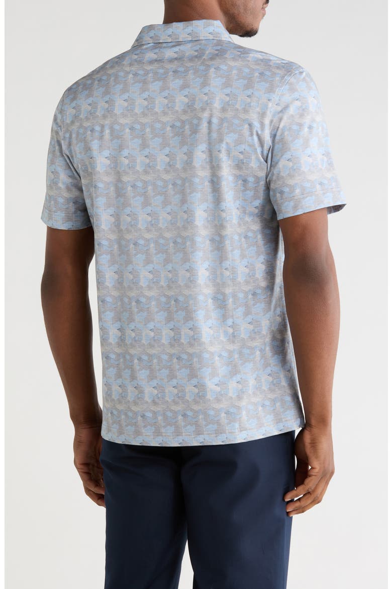 Cotton Knit Polo, Alternate, color, ALMOND