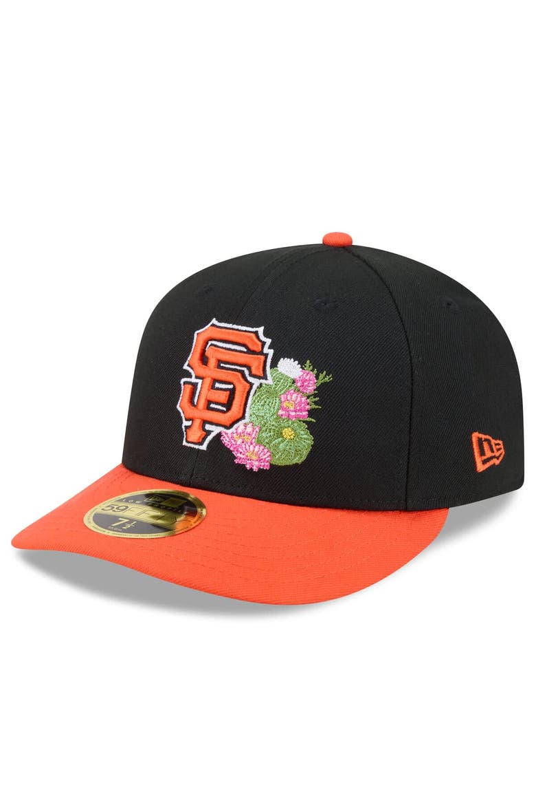 Men's New Era  Black/Orange San Francisco Giants 2026 Spring Training Low Profile 59FIFTY Fitted Hat, Alternate, color, Black