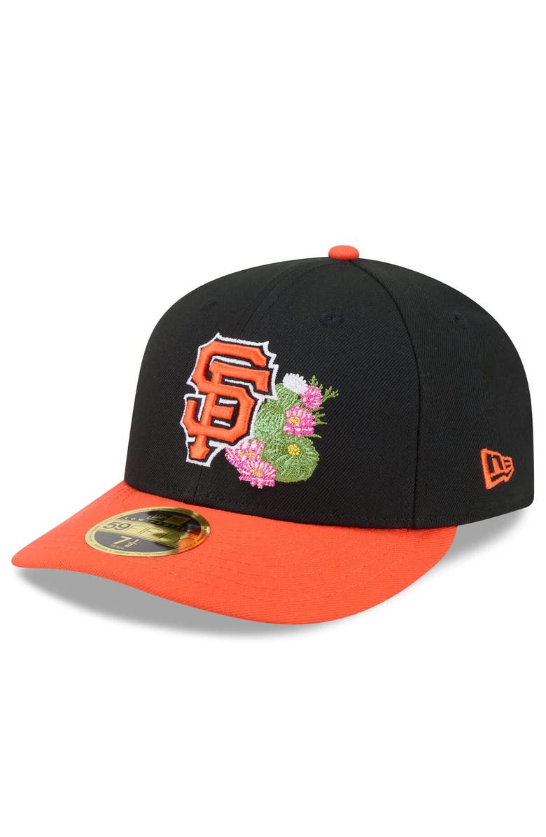 New Era Men's New Era  Black/Orange San Francisco Giants 2026 Spring Training Low Profile 59FIFTY Fitted Hat, Alternate, color, Black