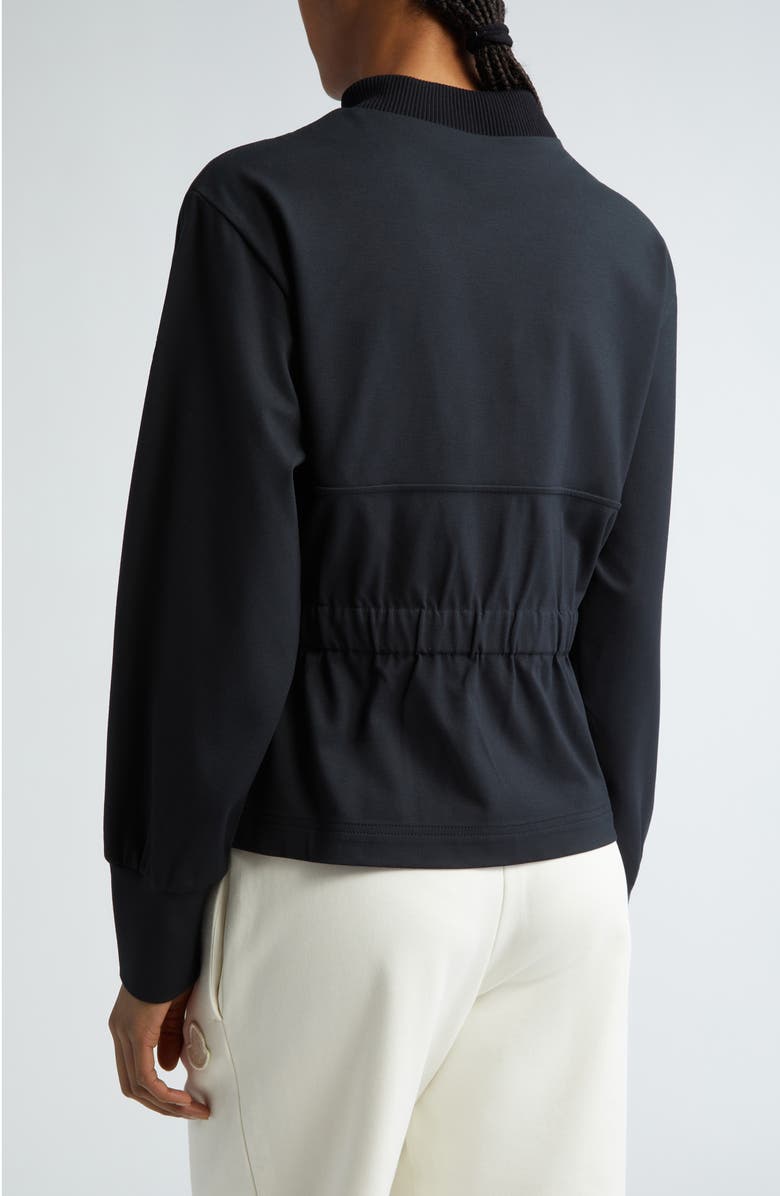 Moncler Punto Milano Zip Cardigan, Alternate, color,