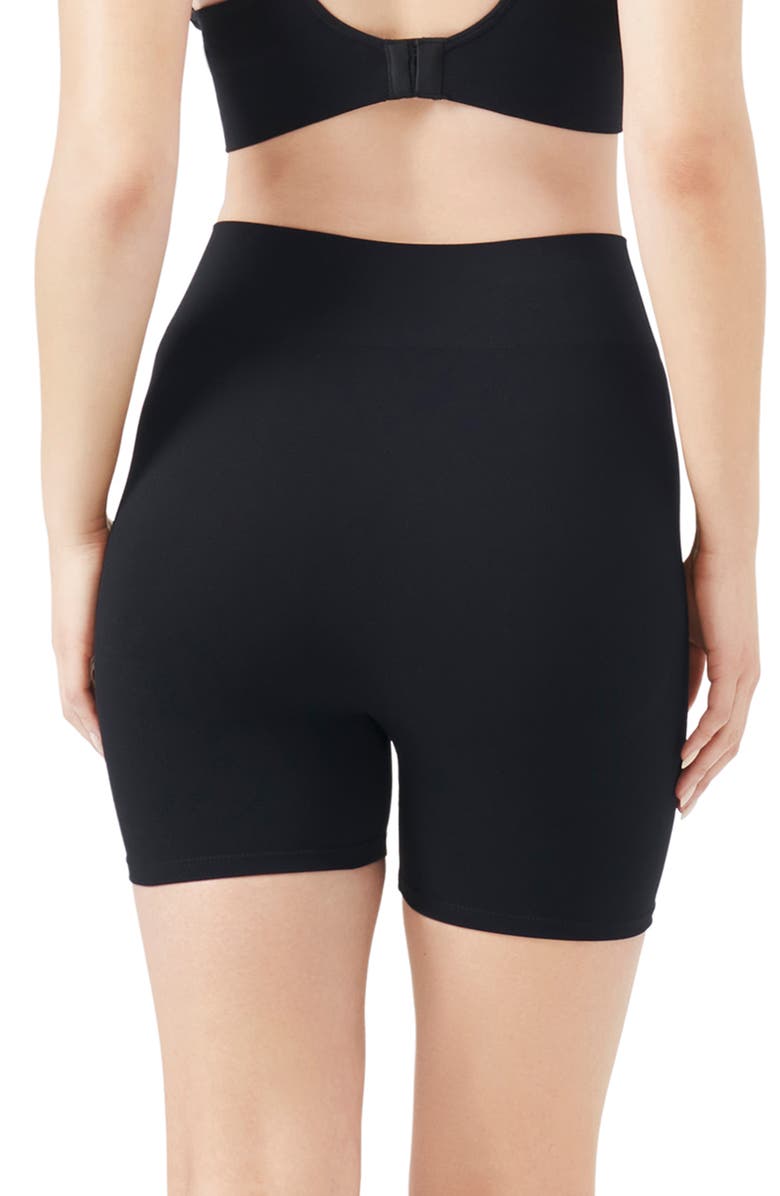 adidas Originals Smoothing High Waist Boxer Briefs, Alternate, color, Black