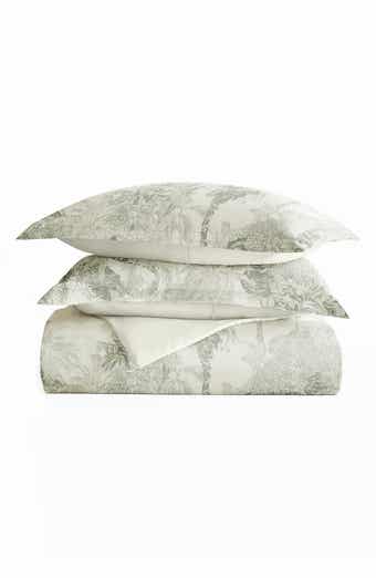 HOMESPUN Pattern Duvet Cover & Sham Set