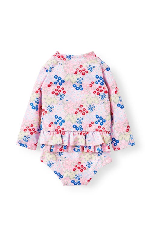 Shop Cotton On Kids Lucy Long Sleeve Ruffle Back Swimsuit