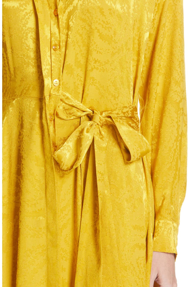 Baily Jacquard Midi Dress, Alternate, color, SWIRL