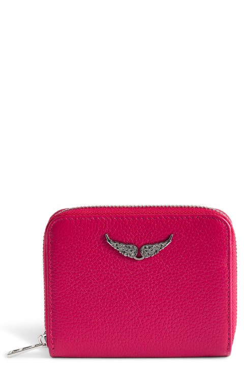 Mini Grained Leather Card Case