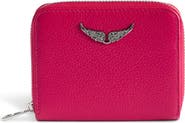 Zadig & Voltaire Mini Grained Leather Card Case