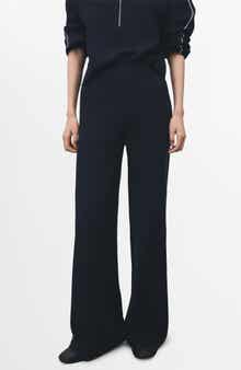Contrast Stripe Straight Leg Pants