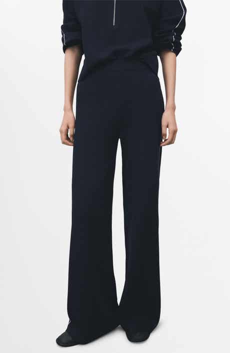 Contrast Stripe Straight Leg Pants