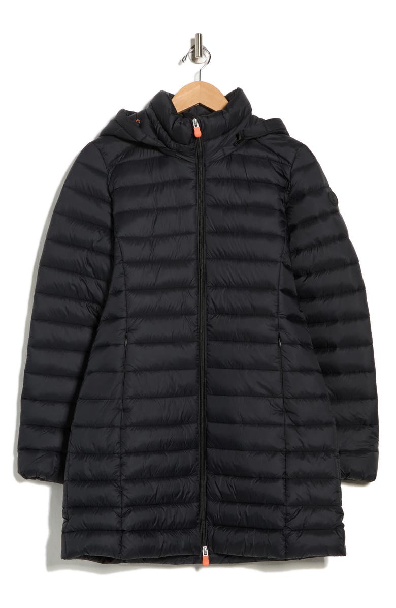 Save The Duck Cate Puffer Jacket, Alternate, color, Black