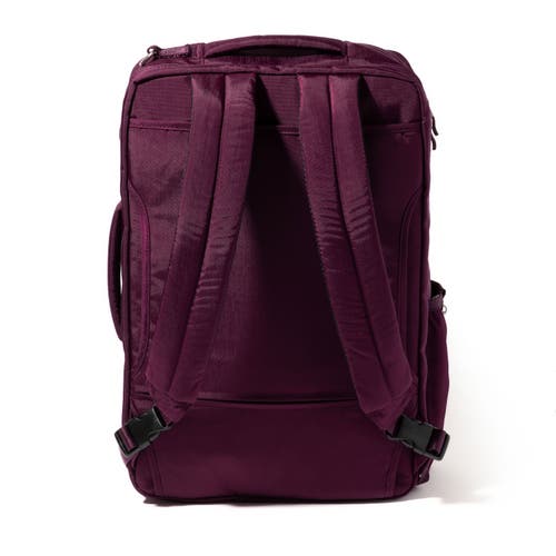 Baggallini Modern Convertible Travel Backpack In Mulberry