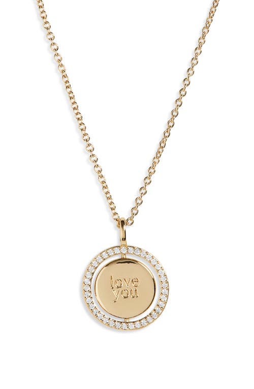 NADRI NADRI SWEETHEARTS SPINNER NECKLACE