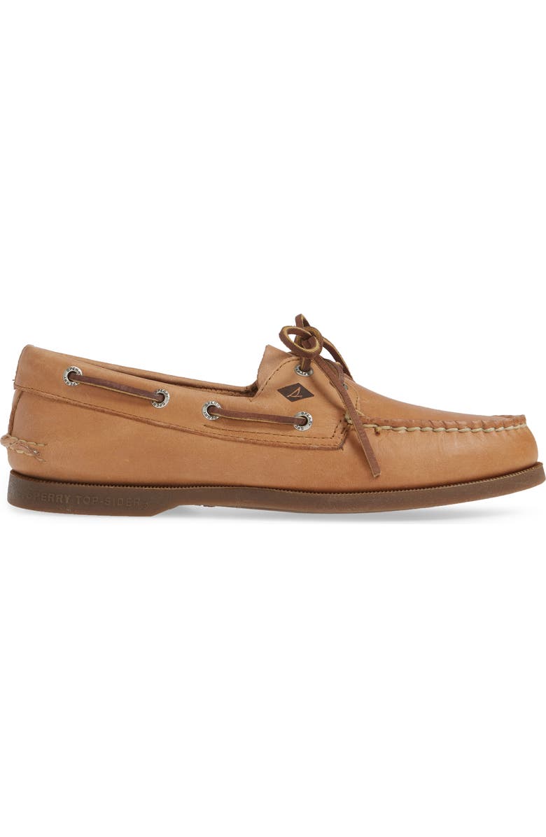Sperry Authentic Original Boat Shoe, Alternate, color, Nutmeg