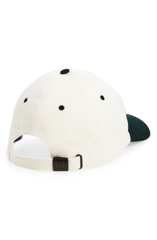 Ralph Lauren Purple Label Embroidered Twill Baseball Cap