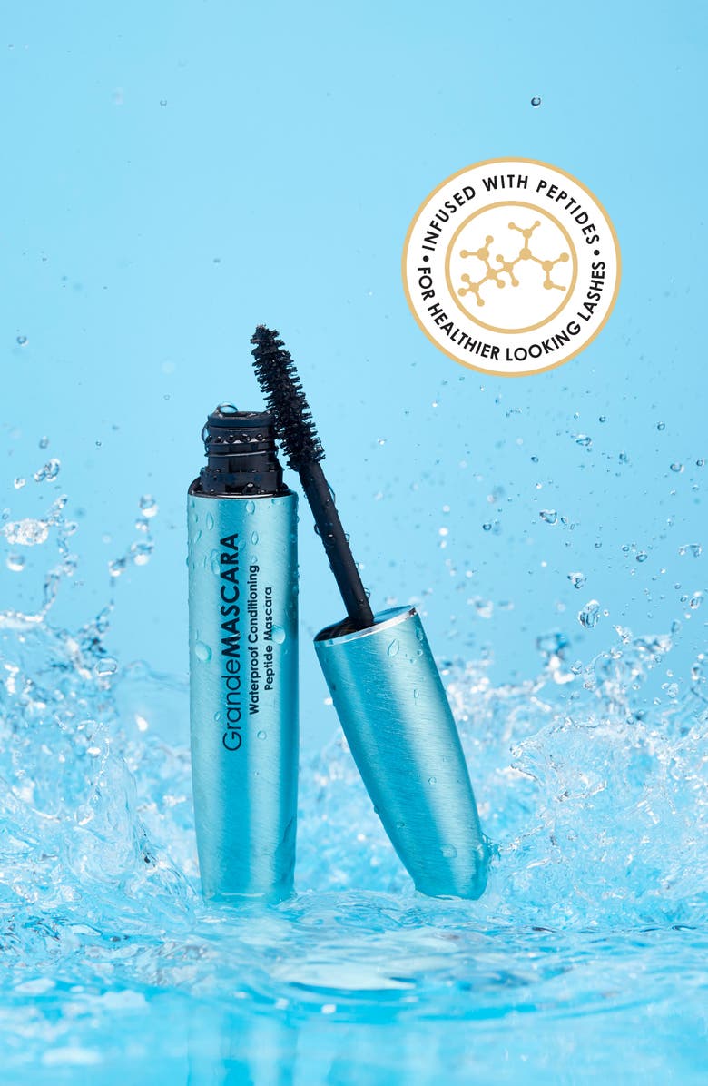Grande Cosmetics GrandeMASCARA Waterproof Conditioning Peptide Mascara, Alternate, color, Black