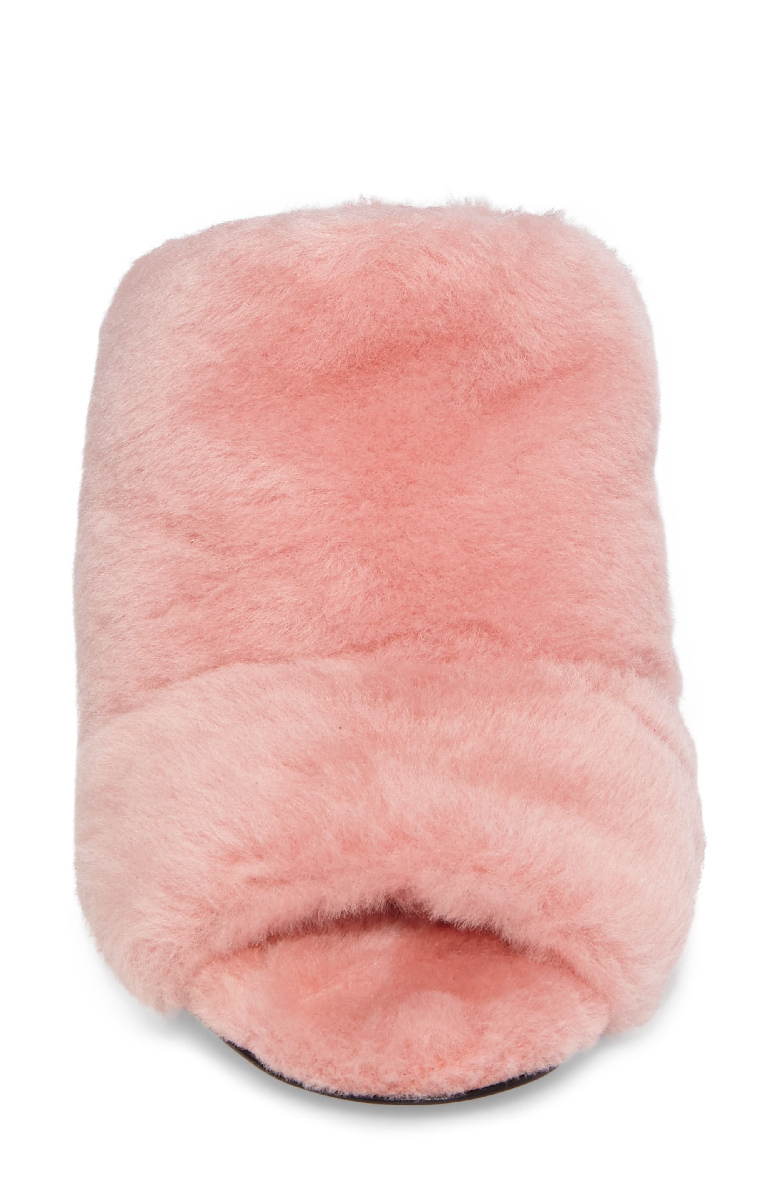 3.1 Phillip Lim Genuine Shearling Cube Mule, Alternate, color, 