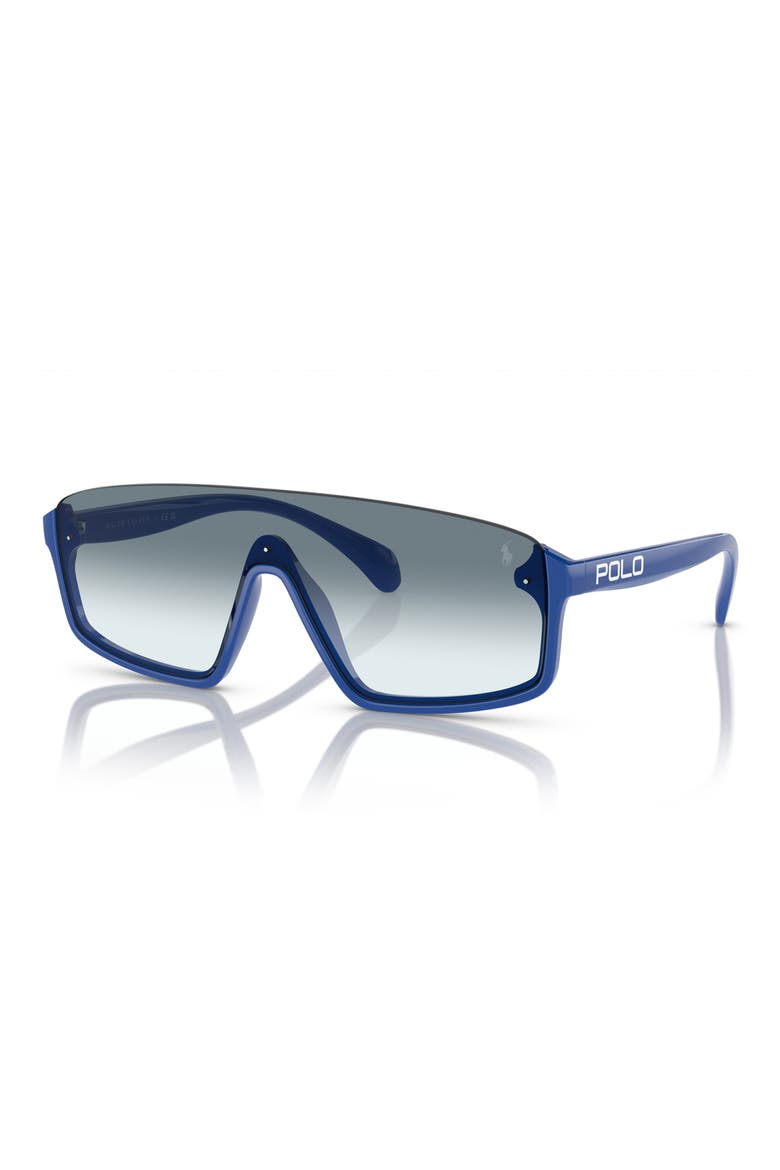 Gender Inclusive PH4211U 134mm Gradient Shield Sunglasses, Alternate, color, ROYAL BLUE / GRADIENT BLUE