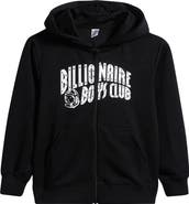 Billionaire Boys Club Kids' BB Curve Logo Graphic Zip Hoodie