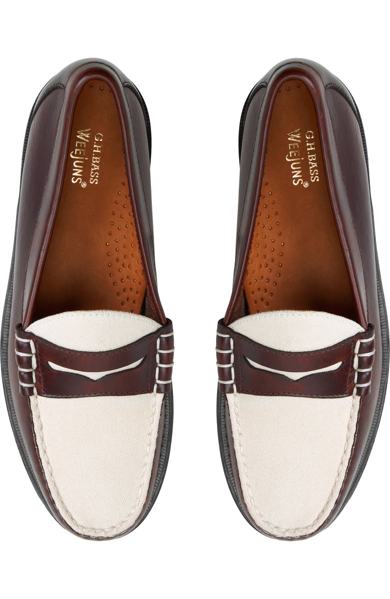G.H.BASS Larson Penny Loafer, Alternate, color, Brown
