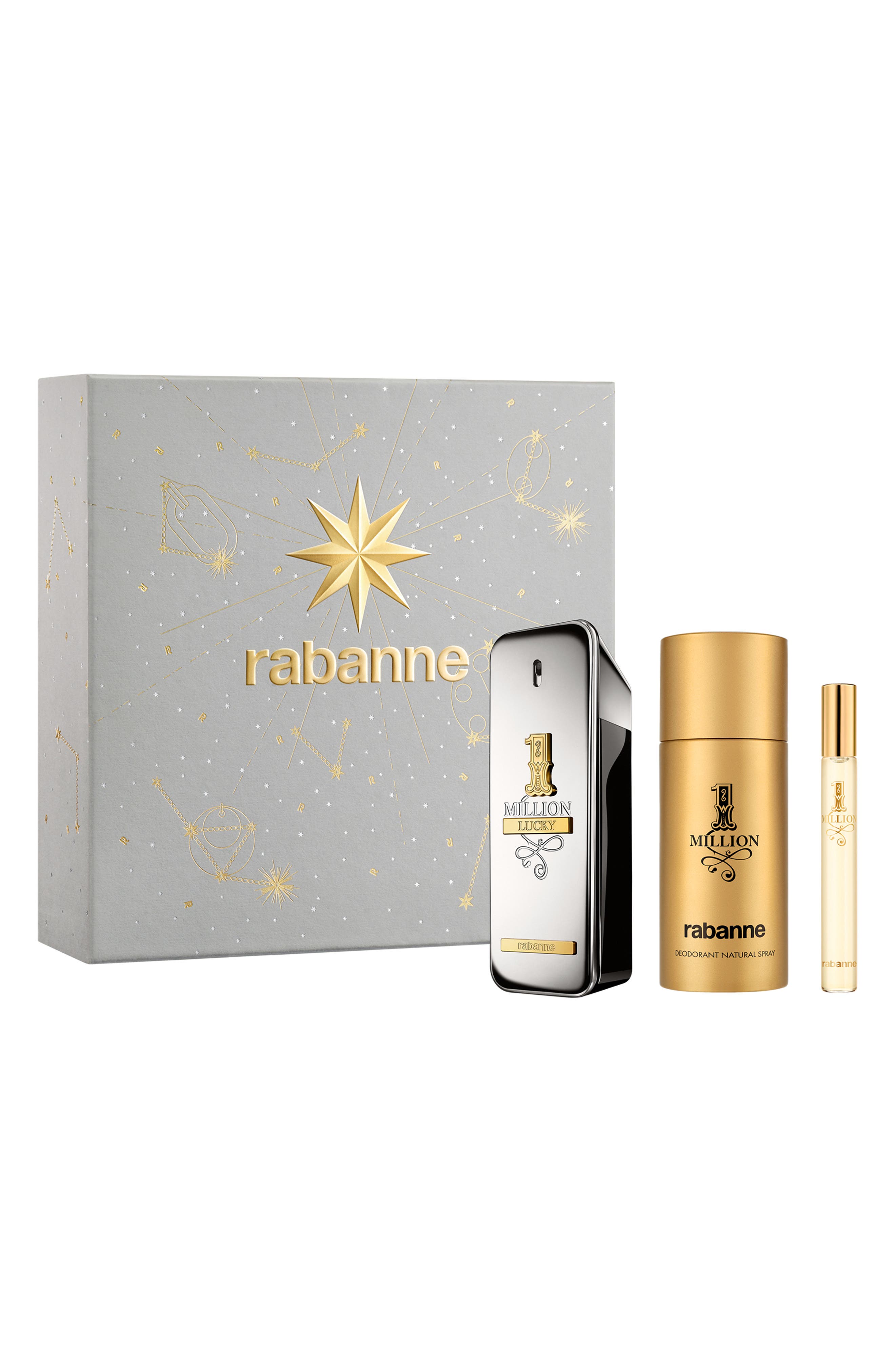 Rabanne 1 Million Lucky Gift Set $190 Value (Men) | Nordstrom