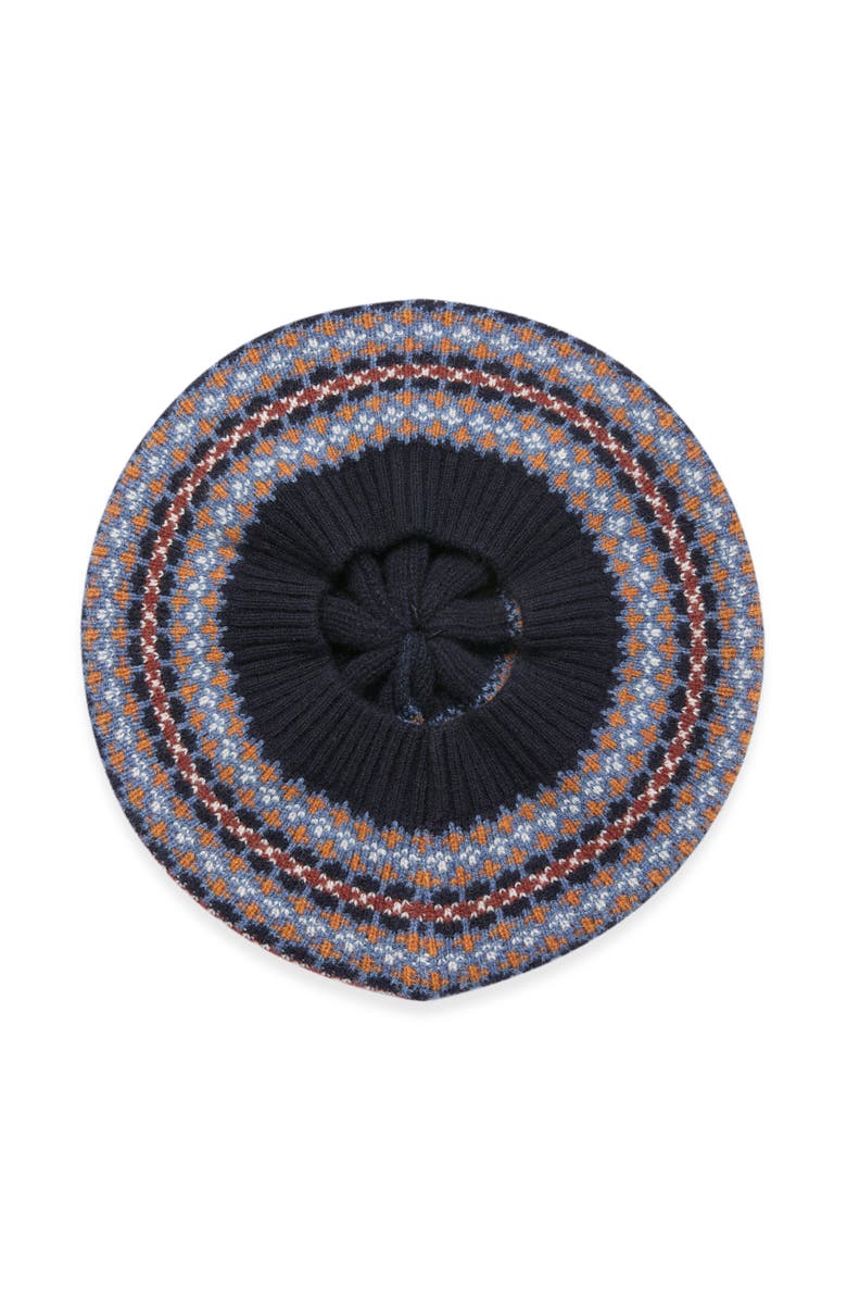 Celtic & Co. British Lambswool Fair Isle Beret, Alternate, color, 