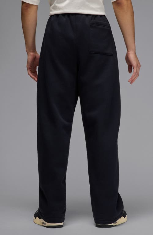 Jordan Brooklyn Oversize French Terry Sweatpants In Black