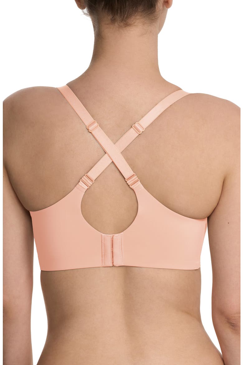 Elevate Underwire High Impact Sports Bra, Alternate, color, SEASHELL