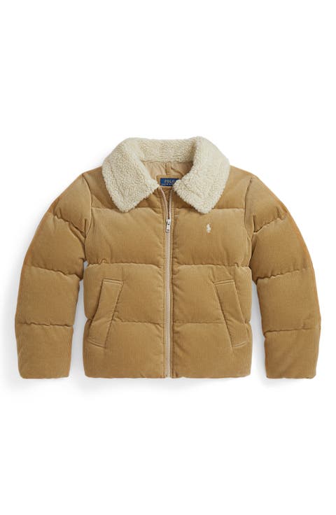Cotton Corduroy Down Jacket
