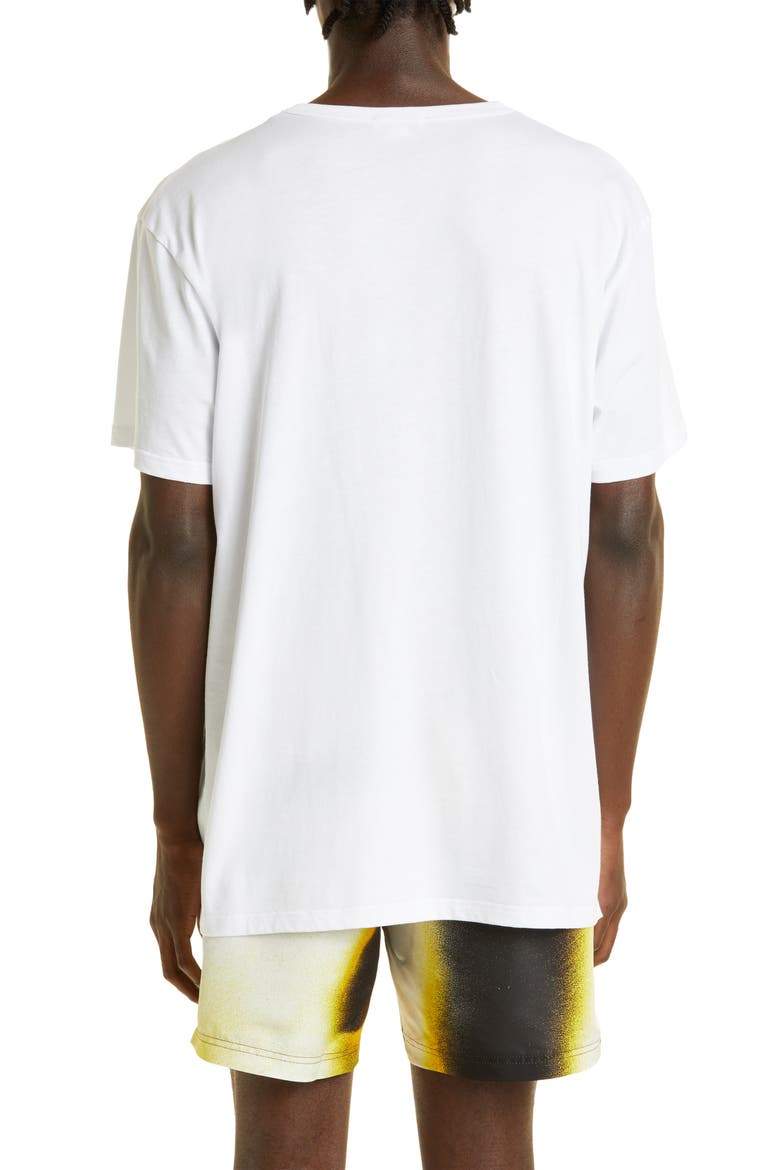 Oversize Logo Graphic Tee Skull Graphic Tee, Alternate, color, WHITE/ MIX