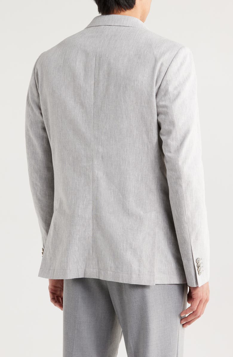 Original Penguin Solid Sport Coat, Alternate, color, Light Grey/ White