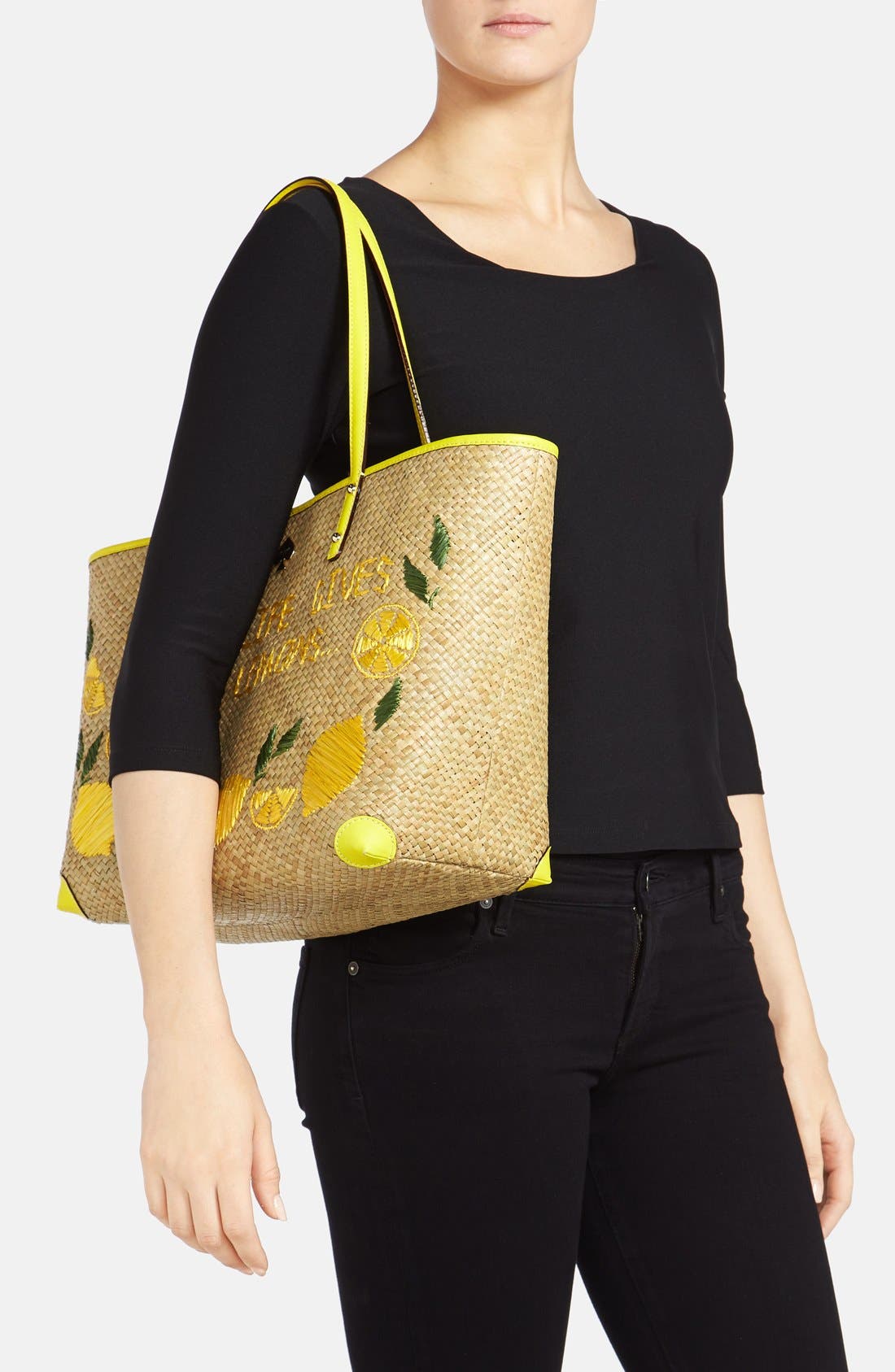 'vita riva - francis' tote, Alternate, color, NATURAL