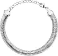 CHLOE AND MADISON 8mm Snake Chain Bracelet
