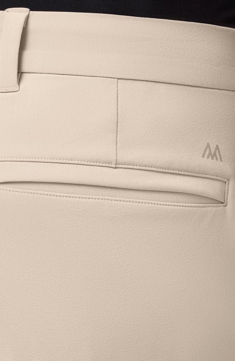 Mizzen+Main Helmsman Slim Fit Performance Chino Shorts, Alternate, color, Light Khaki