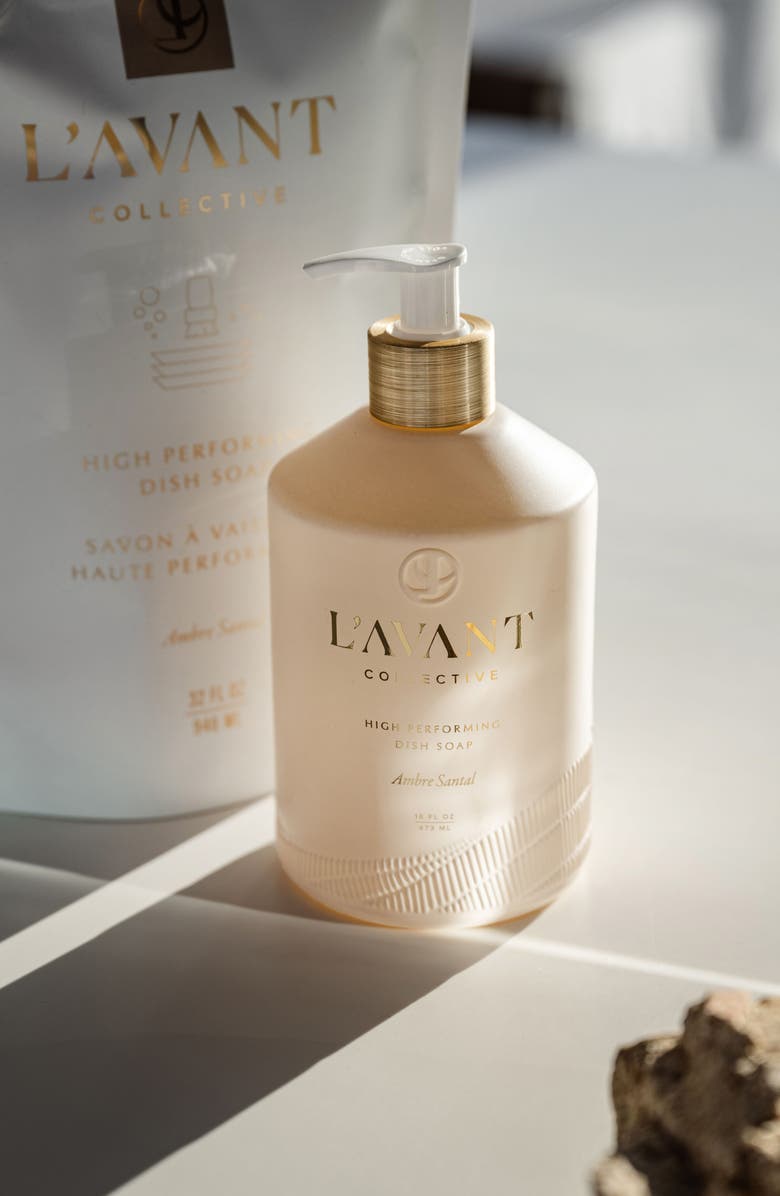 L
AVANT Collective Ambre Santal High Performing Dish Soap Refill, Alternate, color, Cream