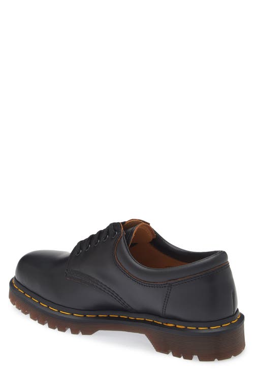 Dr. Martens 8053 Derby In Black Vintage Smooth