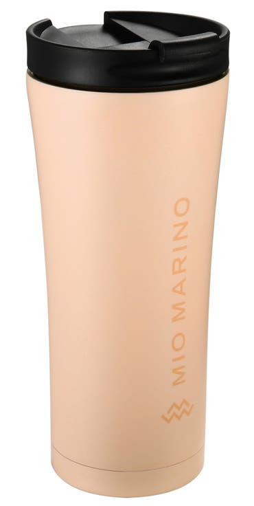 Vacuum-Insulated Stainless Steel Travel Mug 16 oz