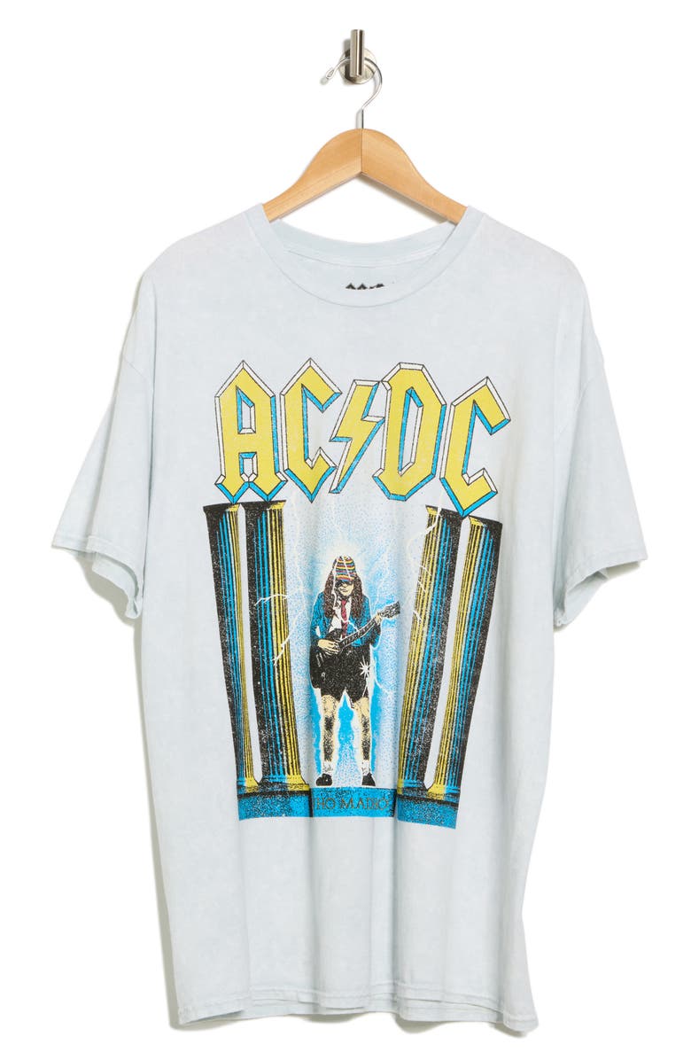 Philcos AC/DC Who Made Graphic T-Shirt, Alternate, color, Ice Grey Mineral