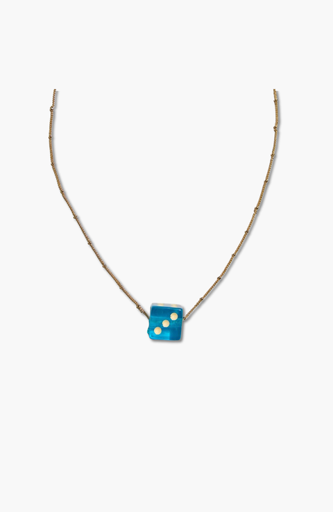 Dice Charm Necklace