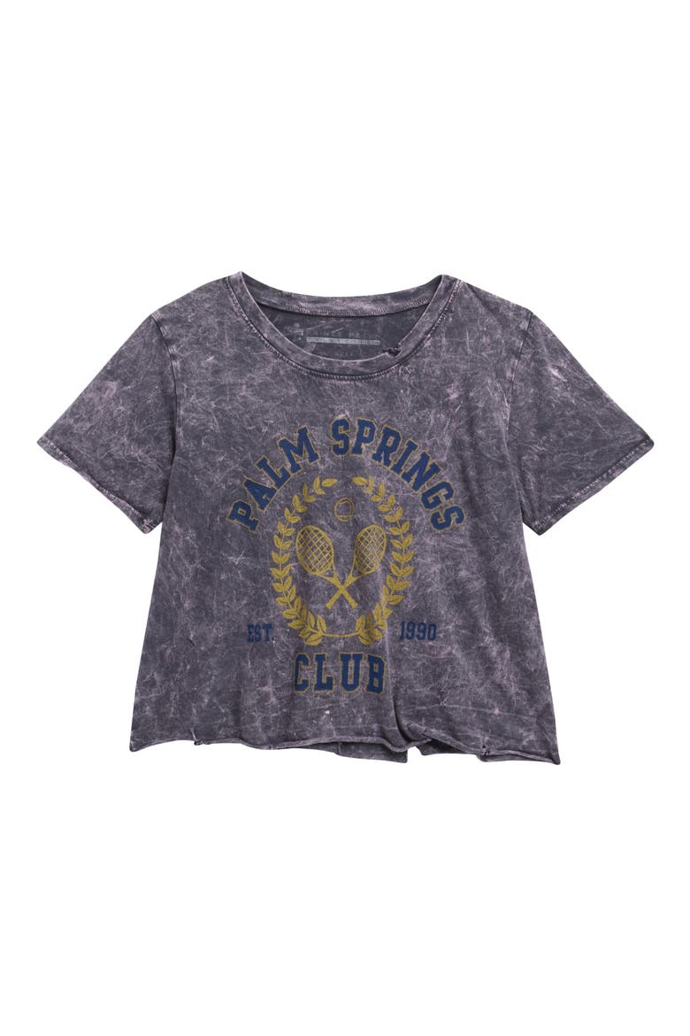 Palm Springs Club Graphic T-Shirt, Main, color, CHARCOAL