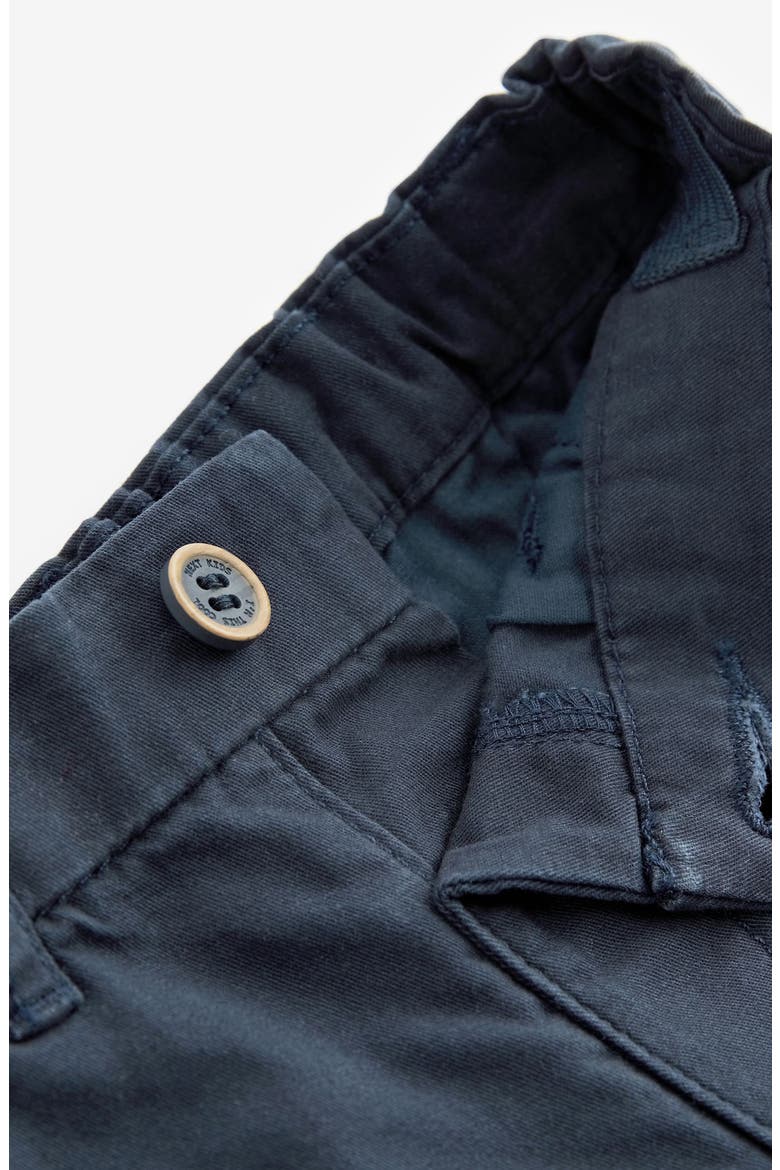 Kids' Linen & Cotton Chino Shorts, Alternate, color, BLUE