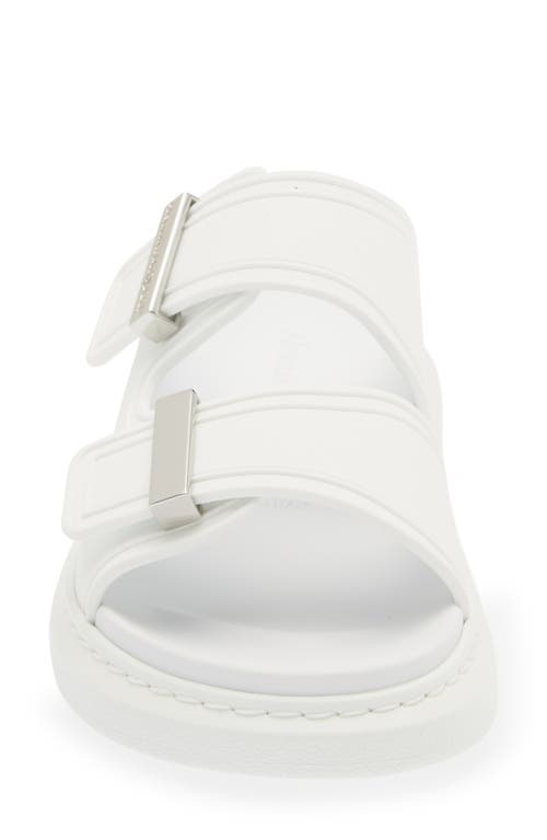 ALEXANDER MCQUEEN ALEXANDER MCQUEEN OVERSIZED SLIDE SANDAL