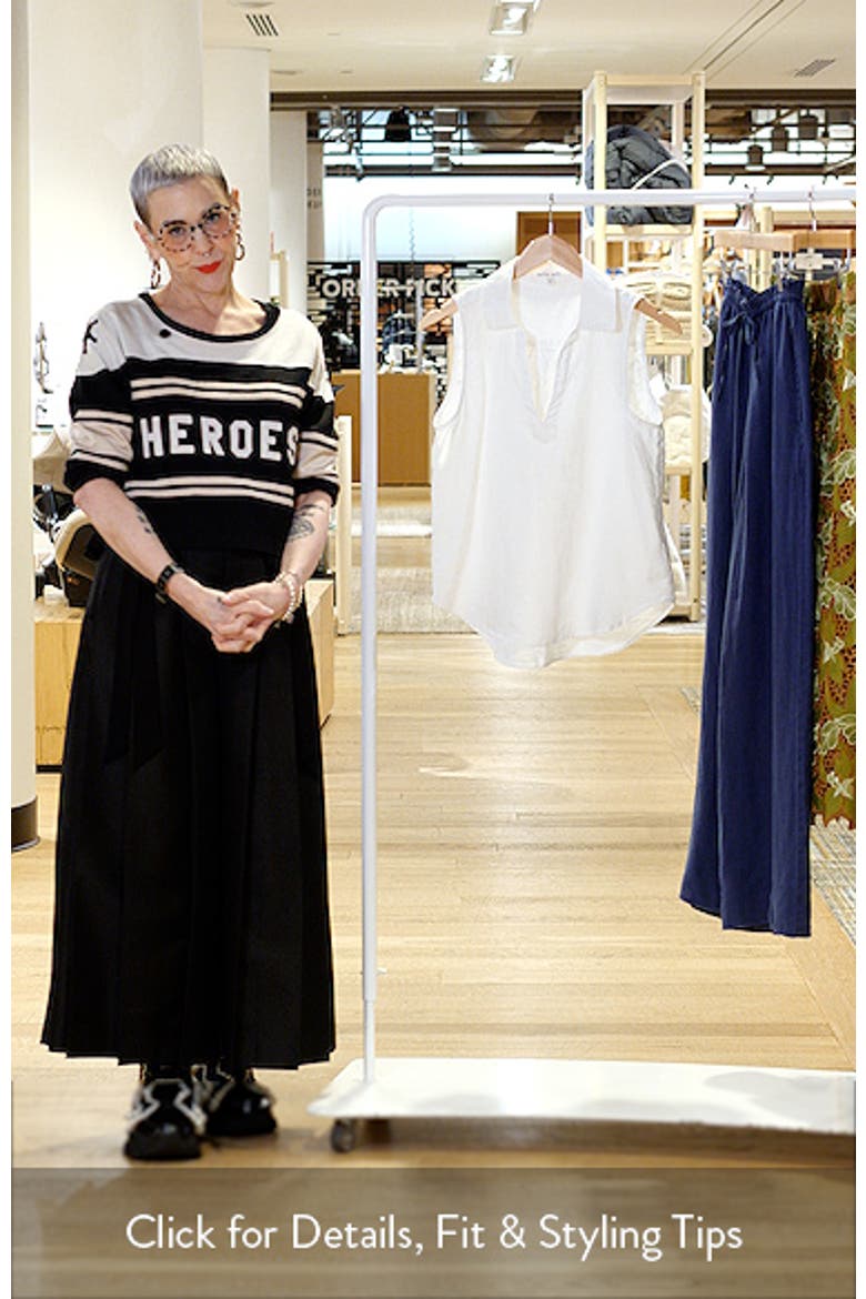 Sleeveless Linen Top video