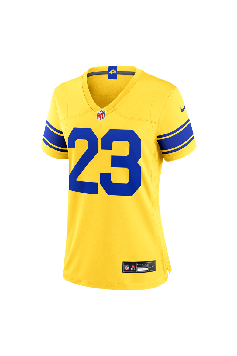 Women's Nike Kyren Williams Los Angeles Rams Classic Sol Game Jersey, Alternate, color, Gold