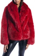 AZALEA WANG Simona Faux Fur Coat
