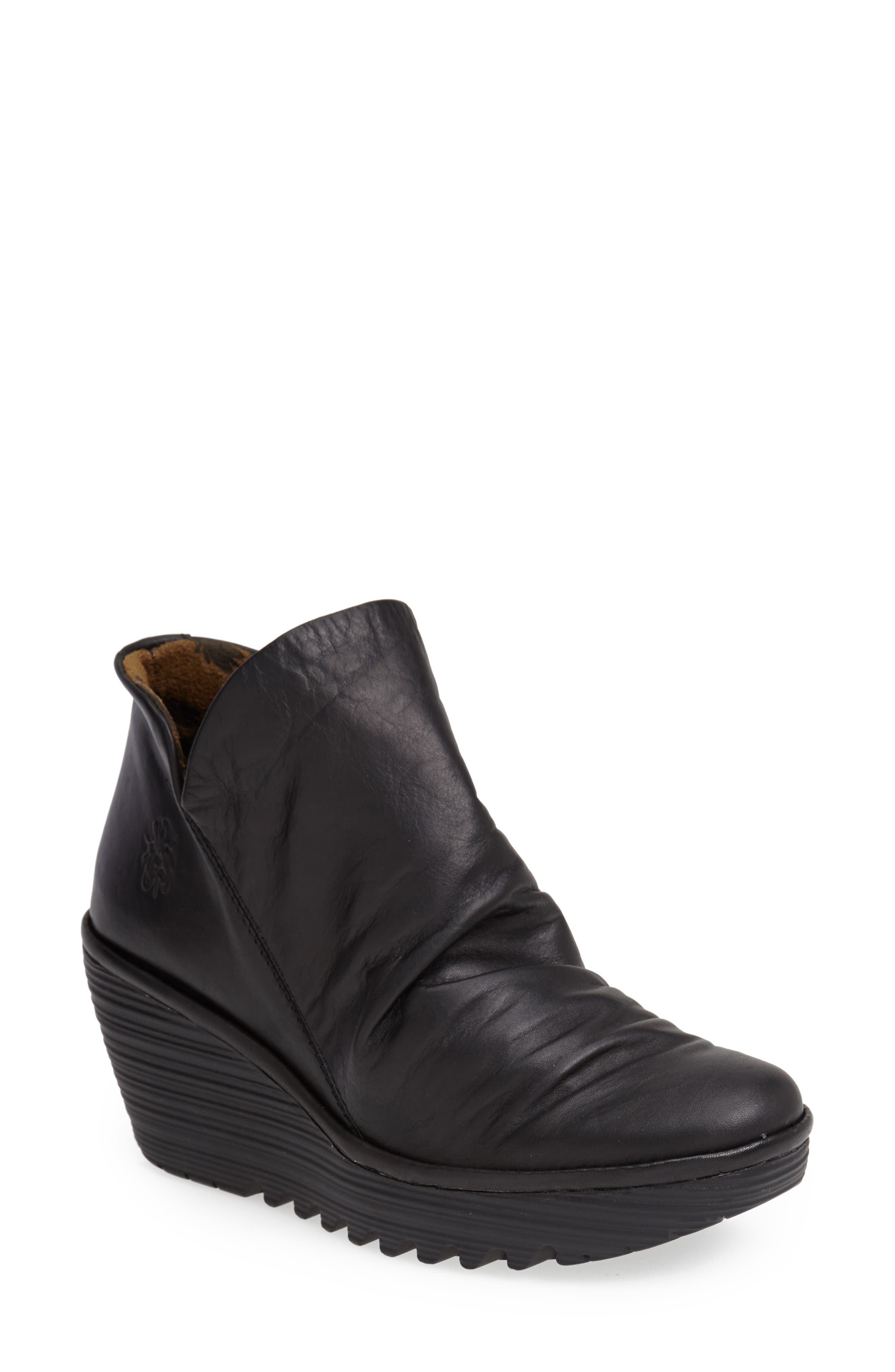 Fly London Yip Wedge Bootie, Main, color, 