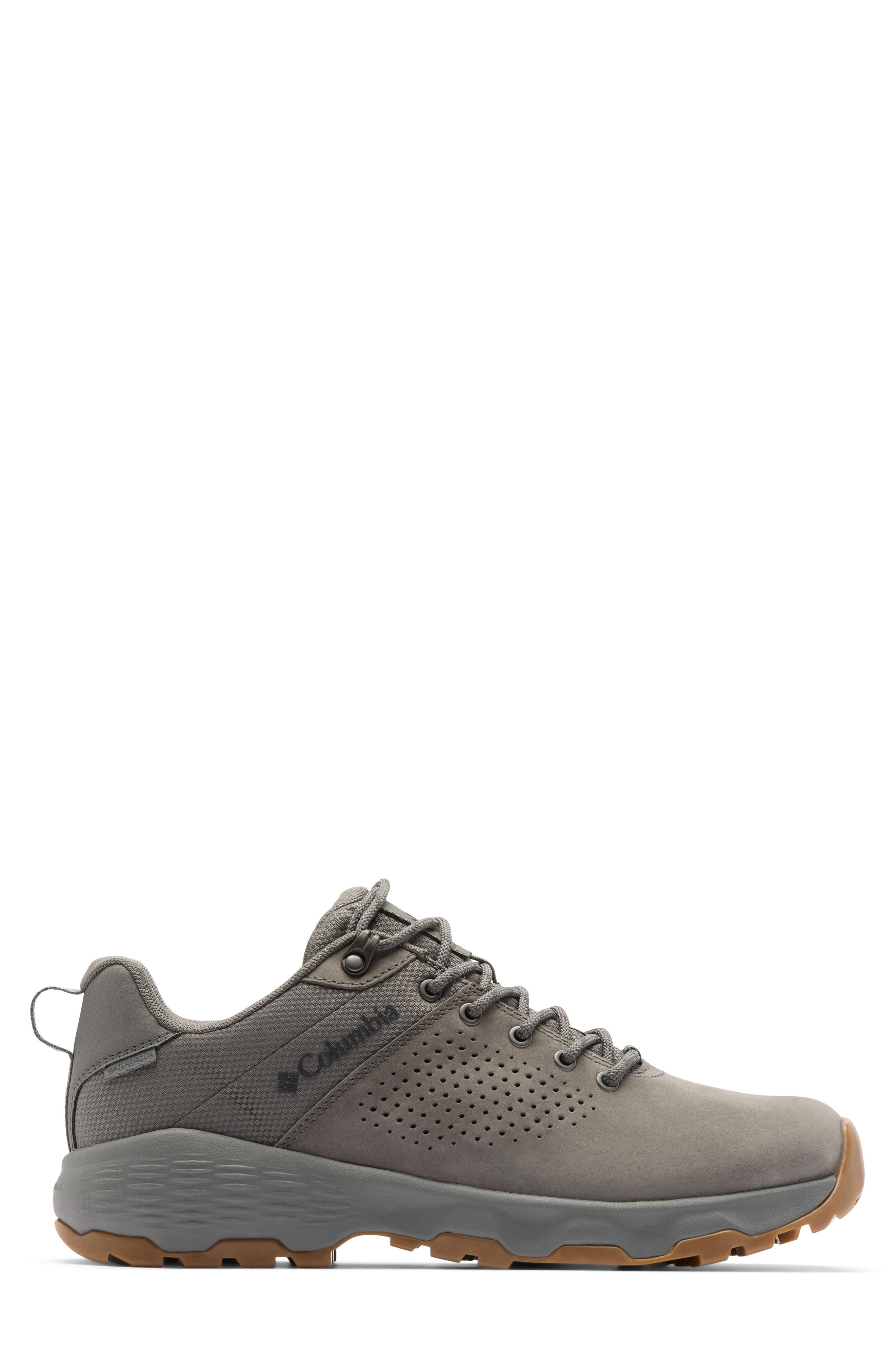 Columbia Newton Nimble Waterproof Hiking Sneaker, Alternate, color, Charcoal/ Charcoal